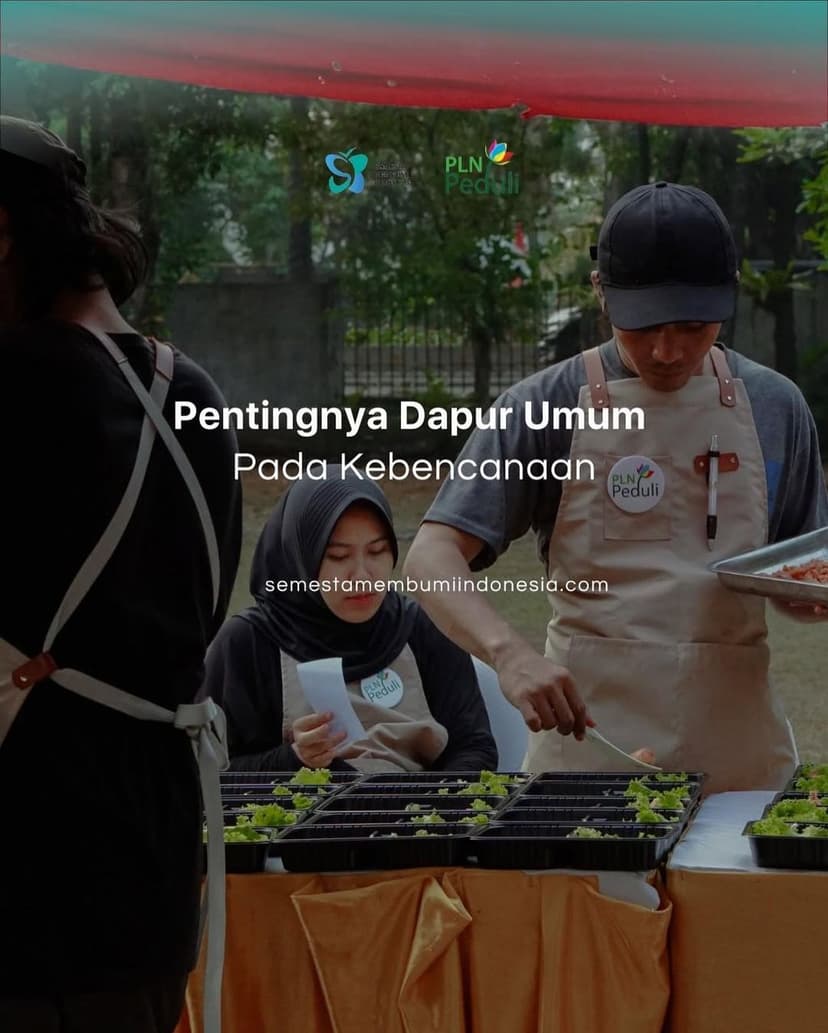 Pentingnya Dapur Umum pada Kebencanaan